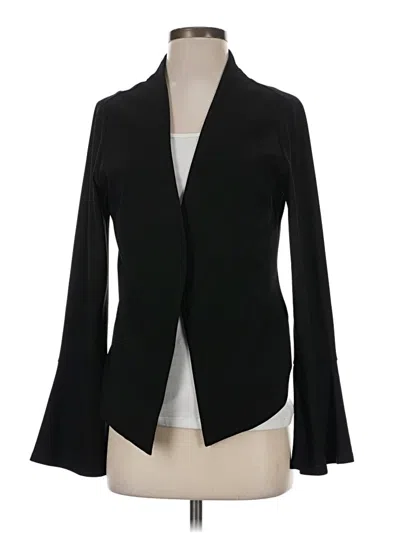 Pre-owned Adrianna Papell Blazer Jacket In Black
