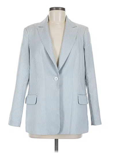 Pre-owned Adrianna Papell Blazer Jacket In Blue