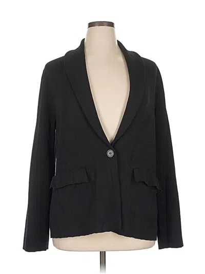 Pre-owned Adrianna Papell Cardigan Sweater In Black