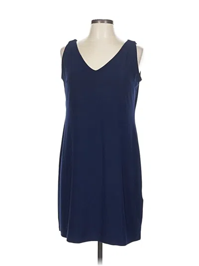 Pre-owned Adrianna Papell Casual Dress In Blue