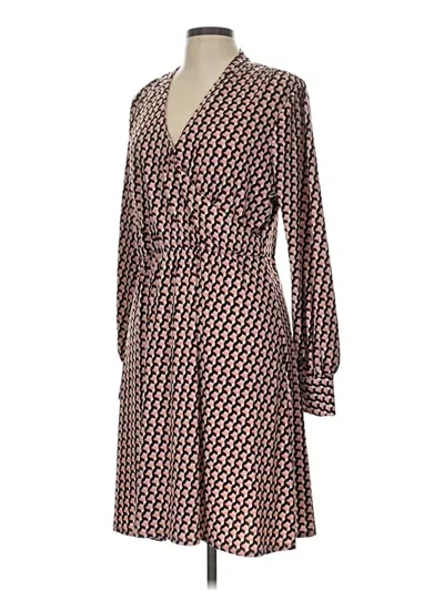 Pre-owned Adrianna Papell Casual Dress In Brown