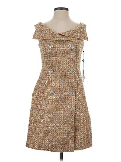 Pre-owned Adrianna Papell Casual Dress In Brown