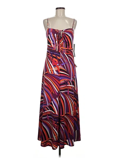Adrianna Papell Casual Dress In Burgundy