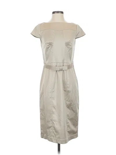 Pre-owned Adrianna Papell Casual Dress In White