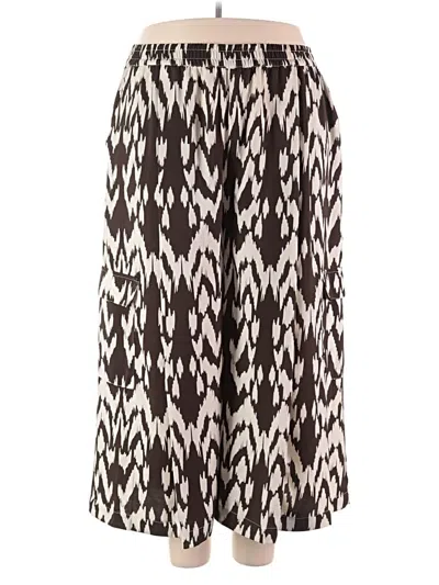 Pre-owned Adrianna Papell Casual Pants In Brown