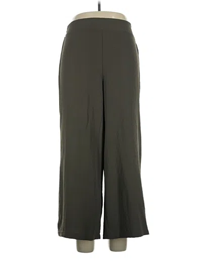 Pre-owned Adrianna Papell Casual Pants In Green