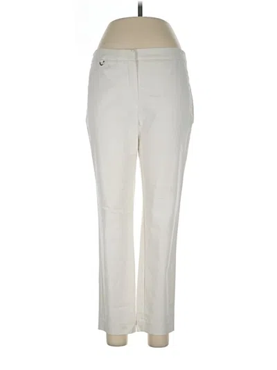 Pre-owned Adrianna Papell Casual Pants In Ivory