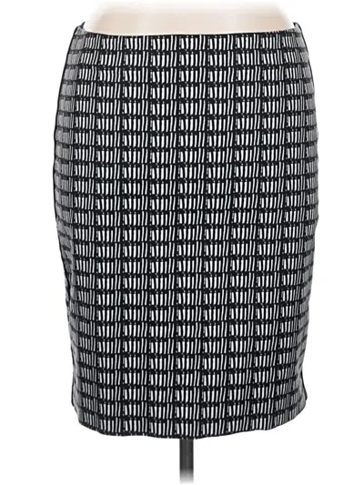 Pre-owned Adrianna Papell Casual Skirt In Gray
