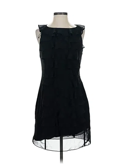 Pre-owned Adrianna Papell Cocktail Dress In Black