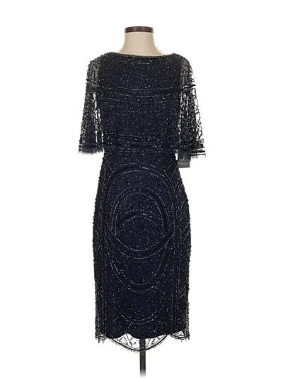 Adrianna Papell Cocktail Dress In Black