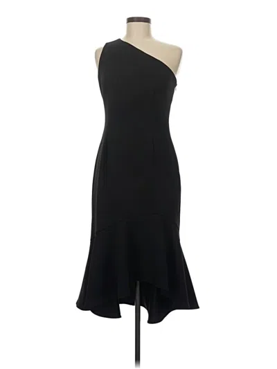 Pre-owned Adrianna Papell Cocktail Dress In Black