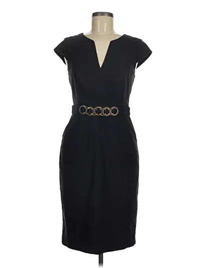 Pre-owned Adrianna Papell Cocktail Dress In Black