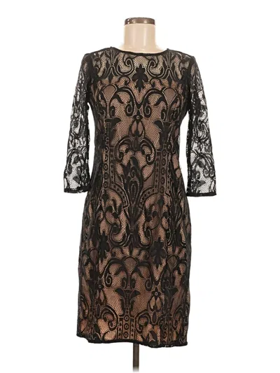 Pre-owned Adrianna Papell Cocktail Dress In Black