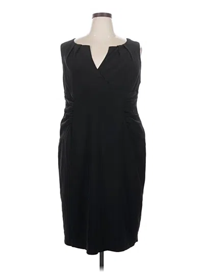 Pre-owned Adrianna Papell Cocktail Dress In Black