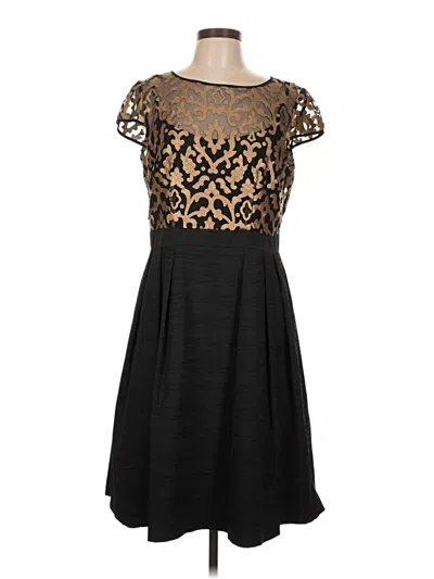 Pre-owned Adrianna Papell Cocktail Dress In Black
