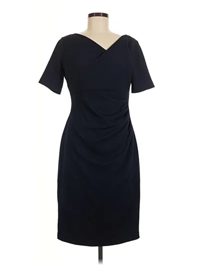 Pre-owned Adrianna Papell Cocktail Dress In Black