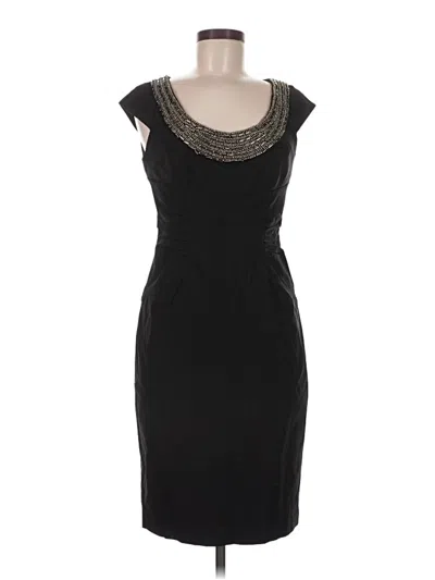 Pre-owned Adrianna Papell Cocktail Dress In Black