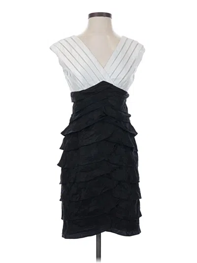 Pre-owned Adrianna Papell Cocktail Dress In Black