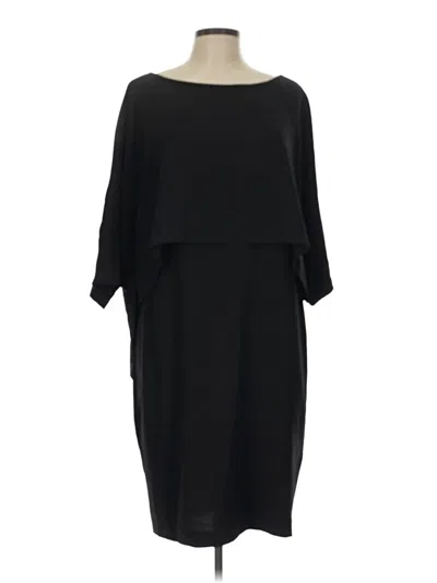 Pre-owned Adrianna Papell Cocktail Dress In Black