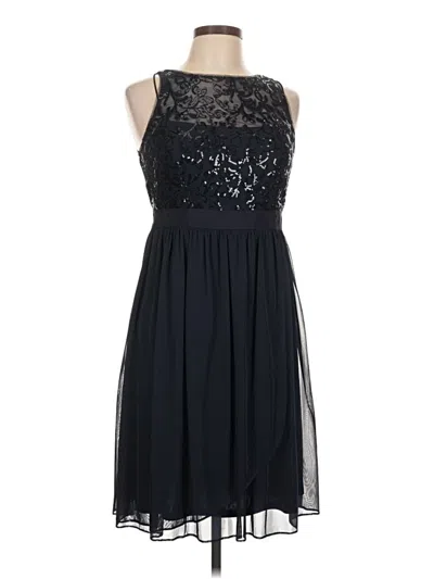 Pre-owned Adrianna Papell Cocktail Dress In Black