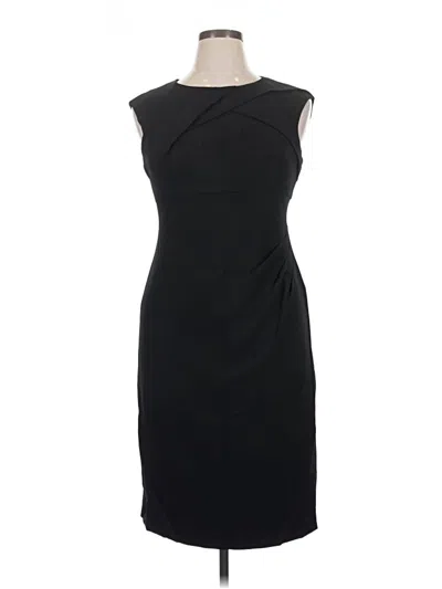 Pre-owned Adrianna Papell Cocktail Dress In Black