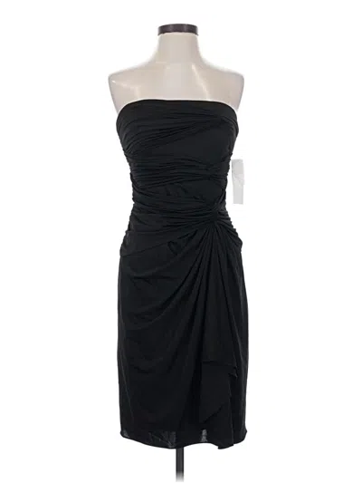 Pre-owned Adrianna Papell Cocktail Dress In Black