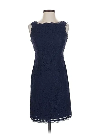 Pre-owned Adrianna Papell Cocktail Dress In Blue