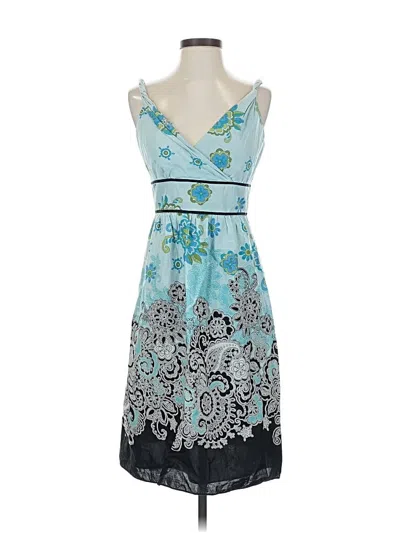 Pre-owned Adrianna Papell Cocktail Dress In Blue