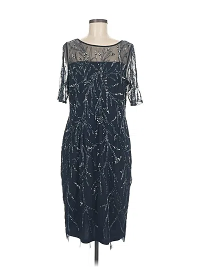 Pre-owned Adrianna Papell Cocktail Dress In Blue
