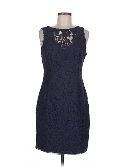 Pre-owned Adrianna Papell Cocktail Dress In Blue