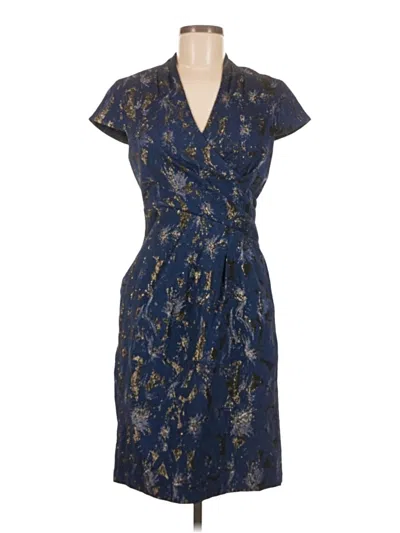 Pre-owned Adrianna Papell Cocktail Dress In Blue