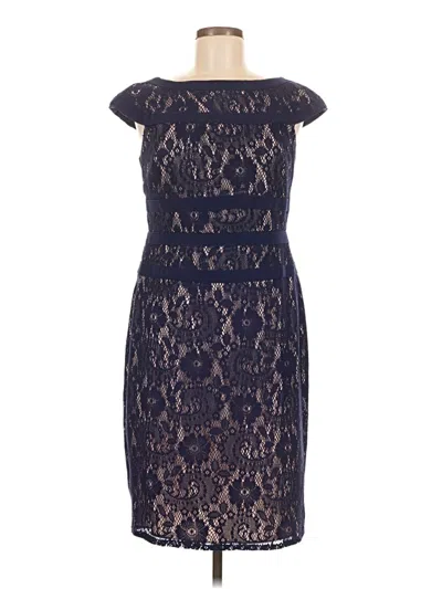 Pre-owned Adrianna Papell Cocktail Dress In Blue