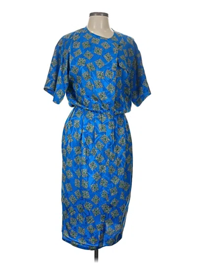 Pre-owned Adrianna Papell Cocktail Dress In Blue