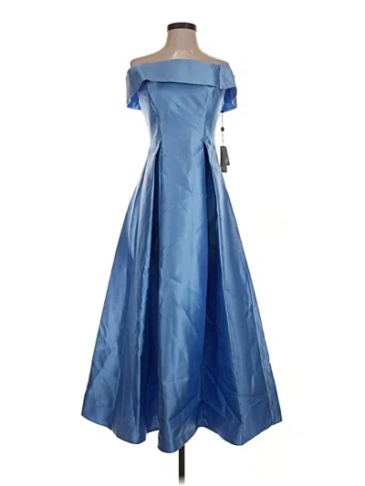 Adrianna Papell Cocktail Dress In Blue