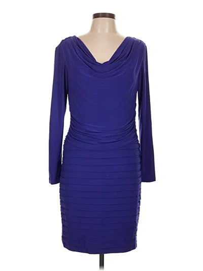 Pre-owned Adrianna Papell Cocktail Dress In Blue