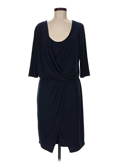 Pre-owned Adrianna Papell Cocktail Dress In Blue