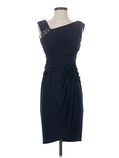 Pre-owned Adrianna Papell Cocktail Dress In Blue