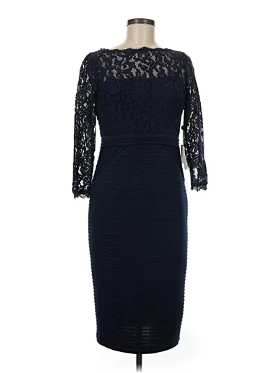 Pre-owned Adrianna Papell Cocktail Dress In Blue
