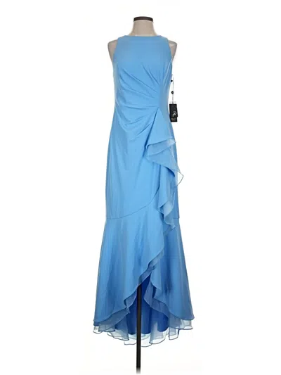 Pre-owned Adrianna Papell Cocktail Dress In Blue