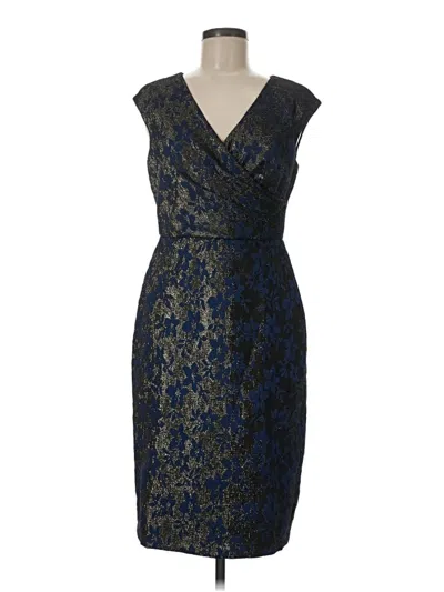 Pre-owned Adrianna Papell Cocktail Dress In Blue