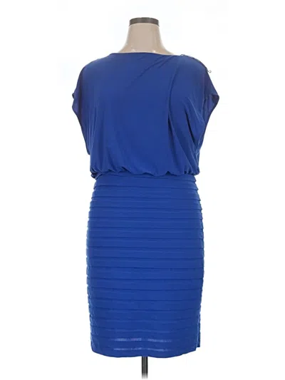 Pre-owned Adrianna Papell Cocktail Dress In Blue