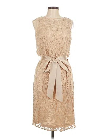 Pre-owned Adrianna Papell Cocktail Dress In Brown