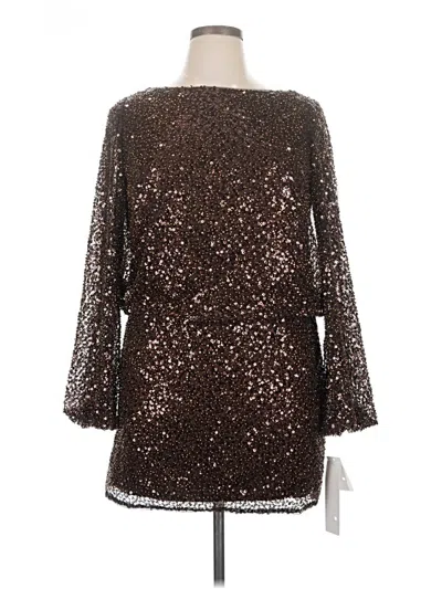 Adrianna Papell Cocktail Dress In Brown