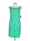 Adrianna Papell Cocktail Dress In Green