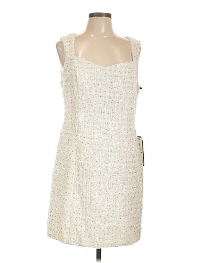 Pre-owned Adrianna Papell Cocktail Dress In Ivory
