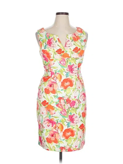 Pre-owned Adrianna Papell Cocktail Dress In Orange