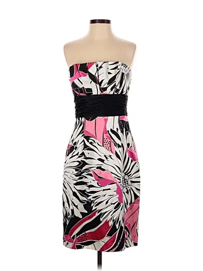 Pre-owned Adrianna Papell Cocktail Dress In Pink