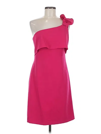 Pre-owned Adrianna Papell Cocktail Dress In Pink