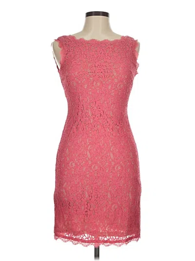 Pre-owned Adrianna Papell Cocktail Dress In Pink