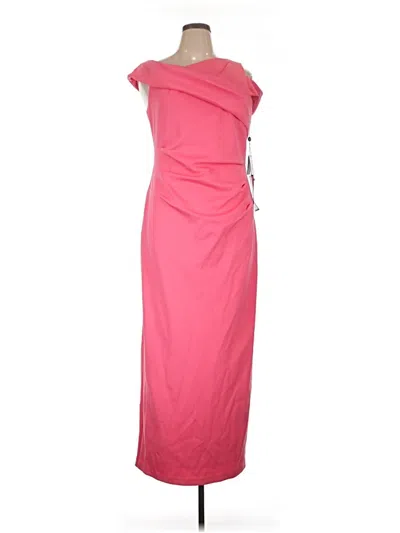 Adrianna Papell Cocktail Dress In Pink